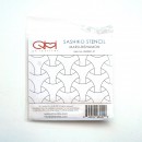 Sashiko Stencil Col. 127 - 2 pc Set - 12cmx12cm & 10cmx10cm - Due June/Jul